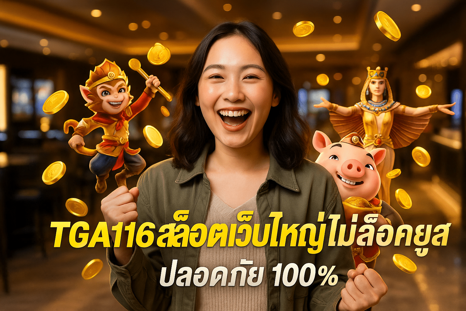 TGA1168 สล็อตเว็บใหญ่ ไม่ล็อคยูส ปลอดภัย 100%