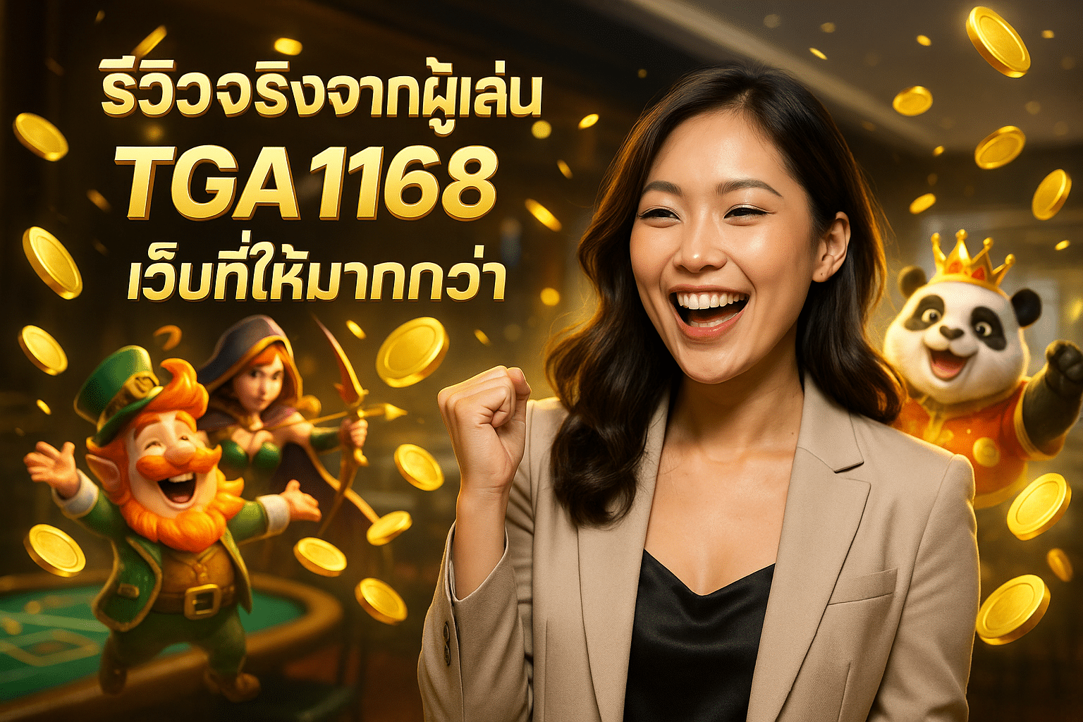 รีวิวจริงจากผู้เล่น TGA1168 เว็บที่ให้มากกว่า