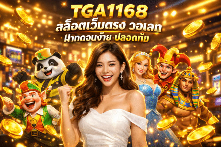 TGA1168 สล็อตเว็บตรง วอเลท ฝากถอนง่าย ปลอดภัย