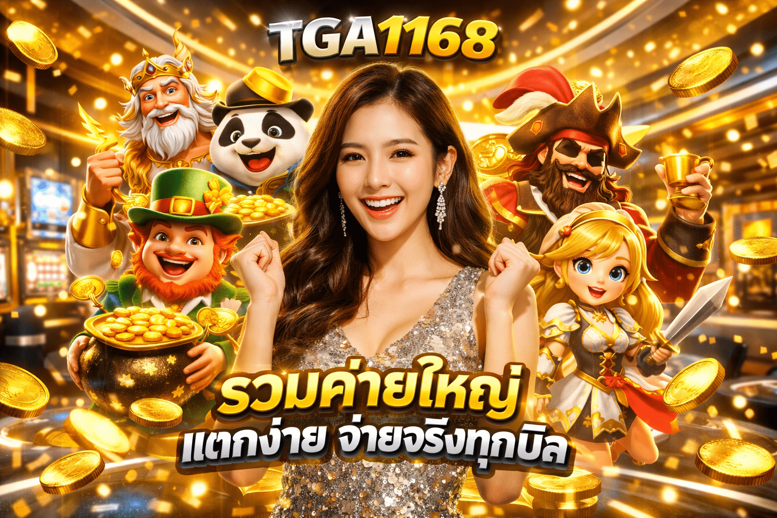 TGA1168 รวมค่ายใหญ่ แตกง่าย จ่ายจริงทุกบิล
